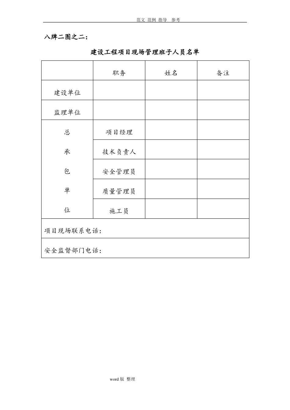建筑施工现场八牌二图_第3页