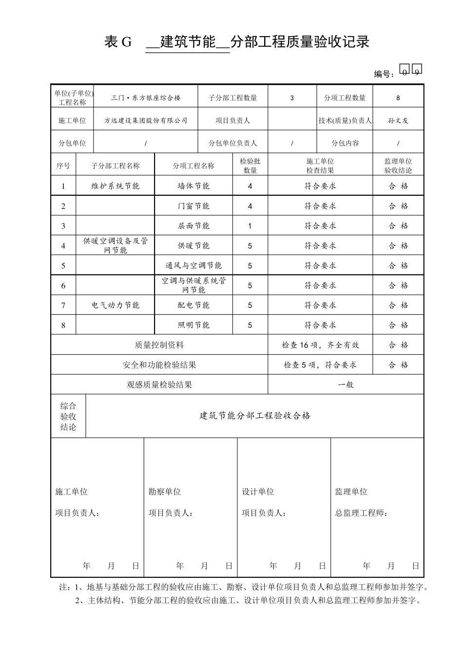 建筑节能工程检验批填写范例的目录_第2页