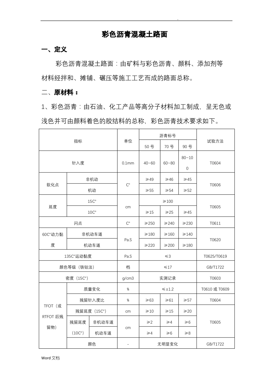 彩色沥青混凝土路面_第1页
