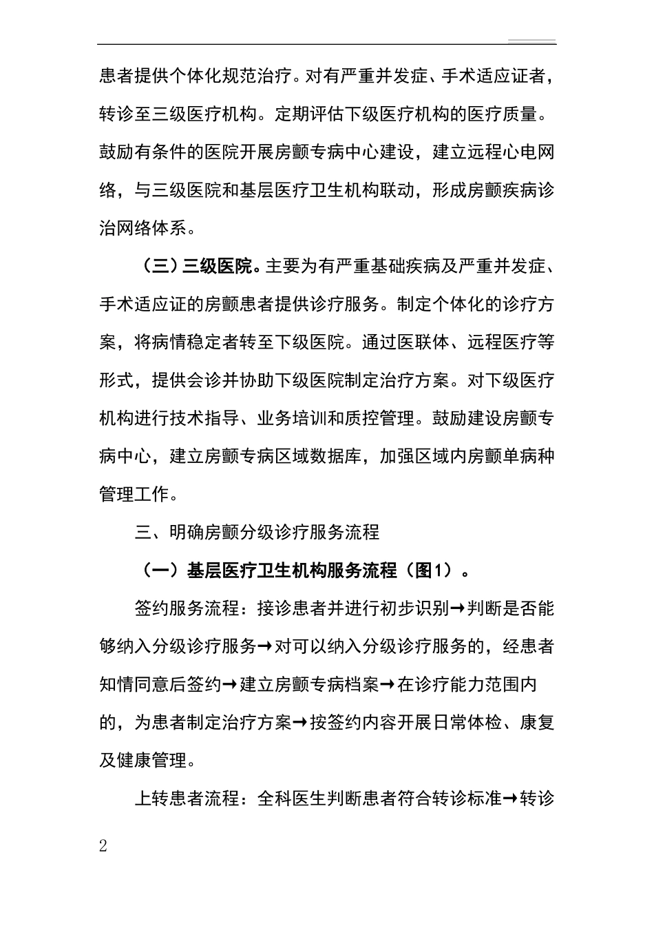 心房颤动分级诊疗技术方案_第2页