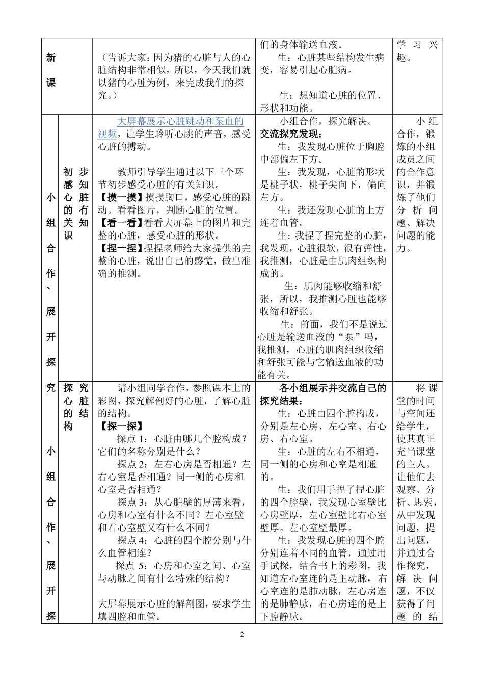 心脏教学设计_第2页