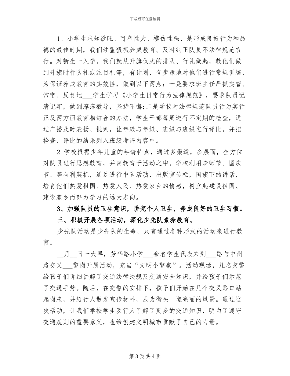 少先队2024工作总结_第3页