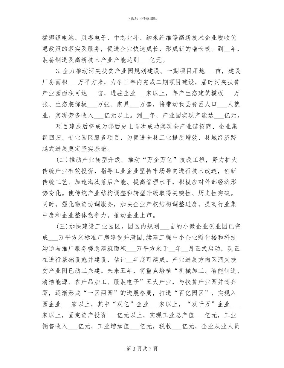 工业园区2024年工作总结_第3页