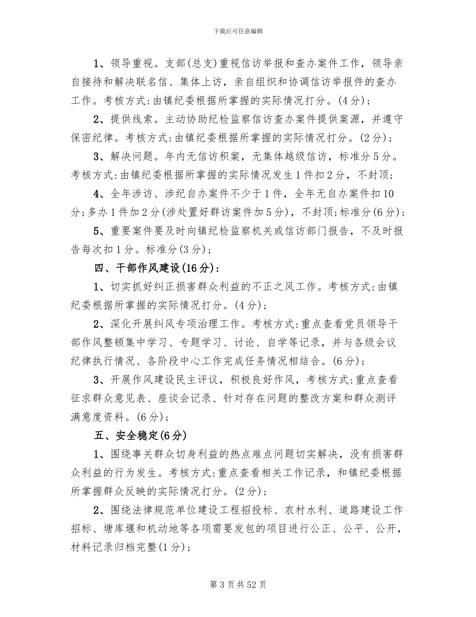 干部作风整顿考核方案_第3页