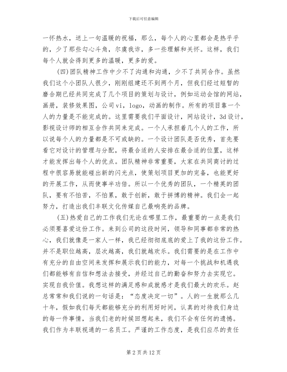 平面美工年终个人工作总结2024年_第2页