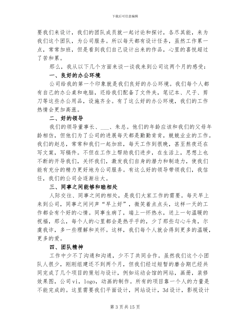 平面设计师上半年工作总结2024年_第3页