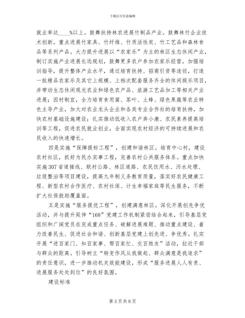 幸福林区建设工作方案范文_第3页