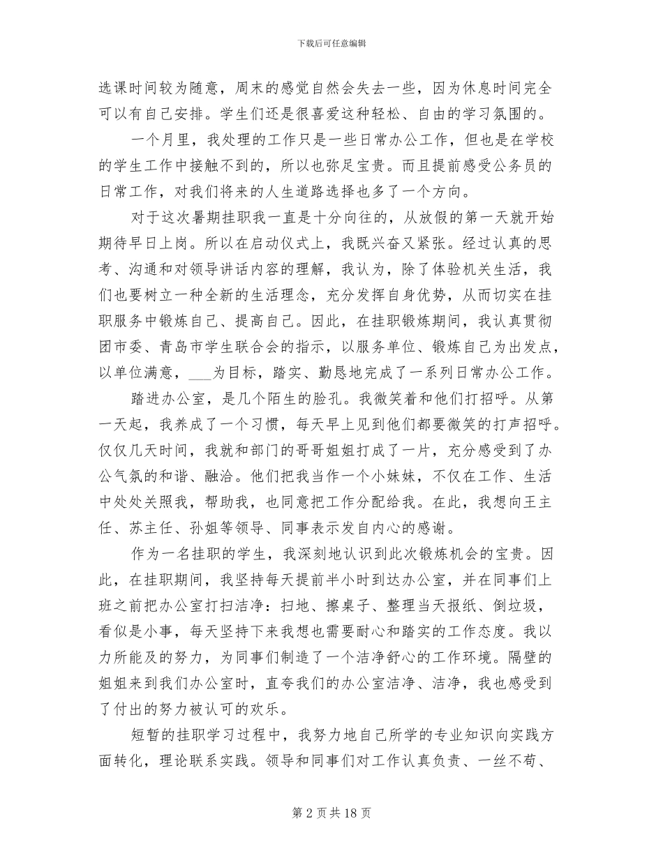 挂职2024年个人工作总结_第2页