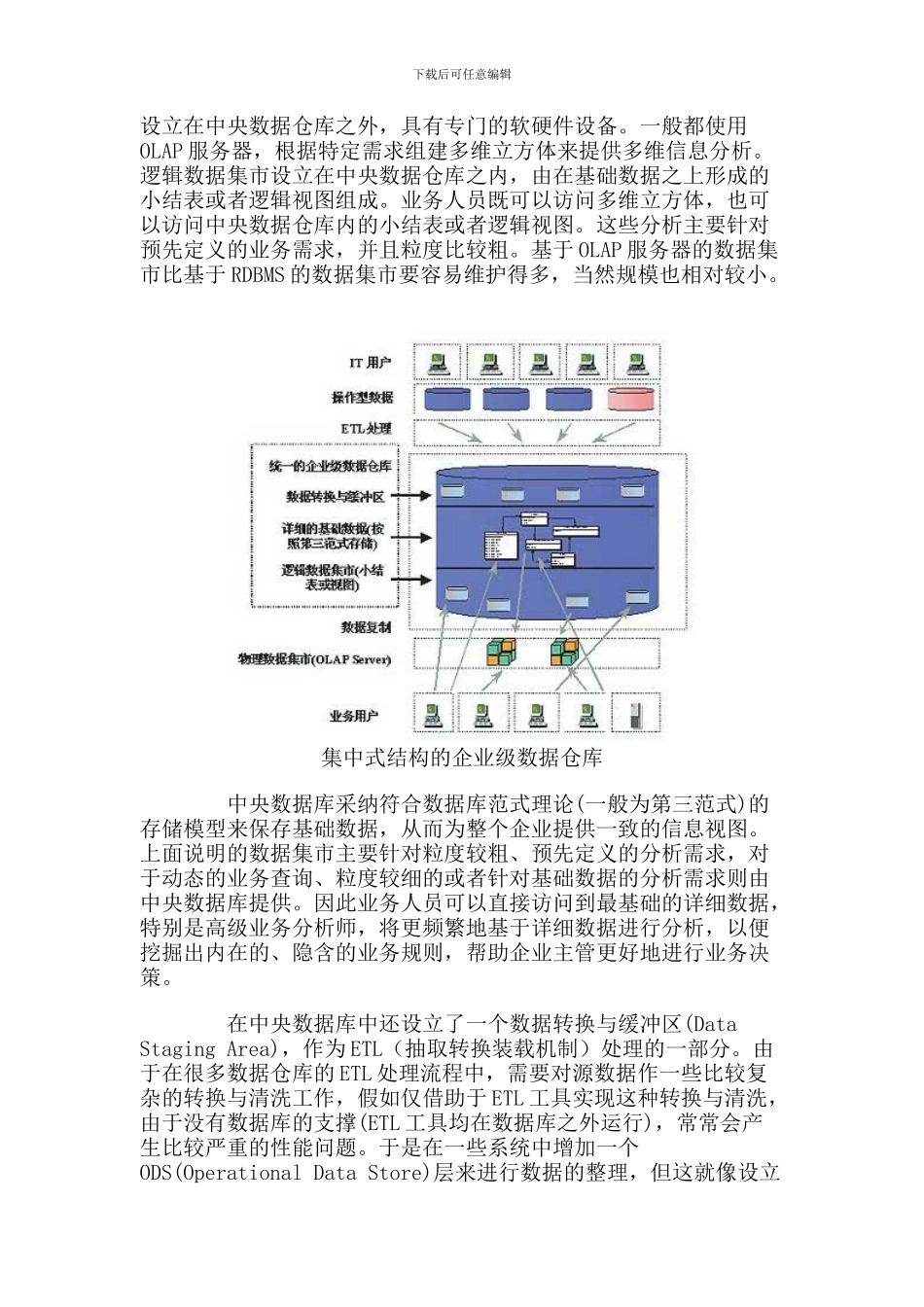 数据仓库技术与其在金融行业的应用_第3页