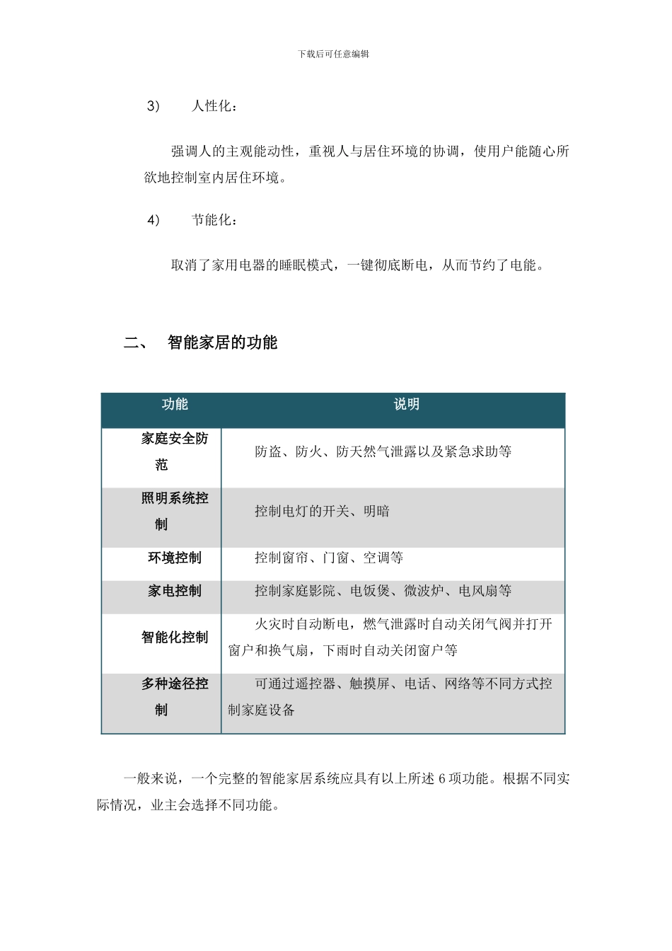 智能家居解决方案——家用型47_第2页