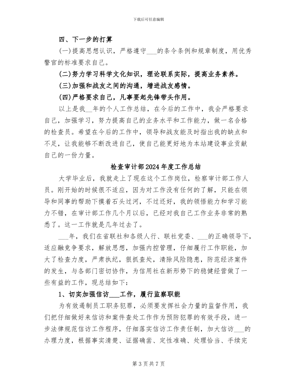 检查员2024年度总结_第3页