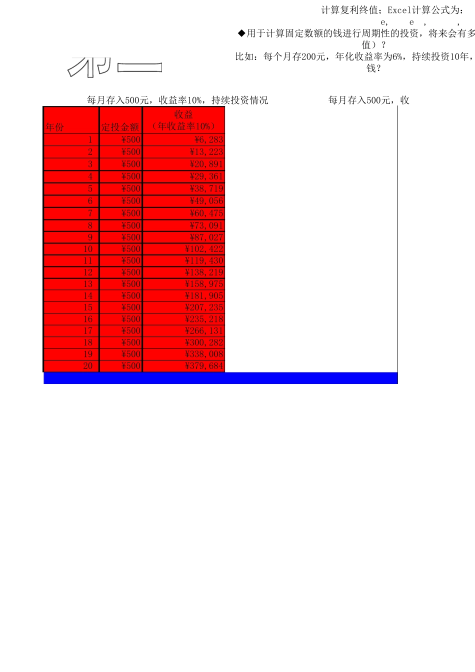 EXCEL公式计算复利_第2页