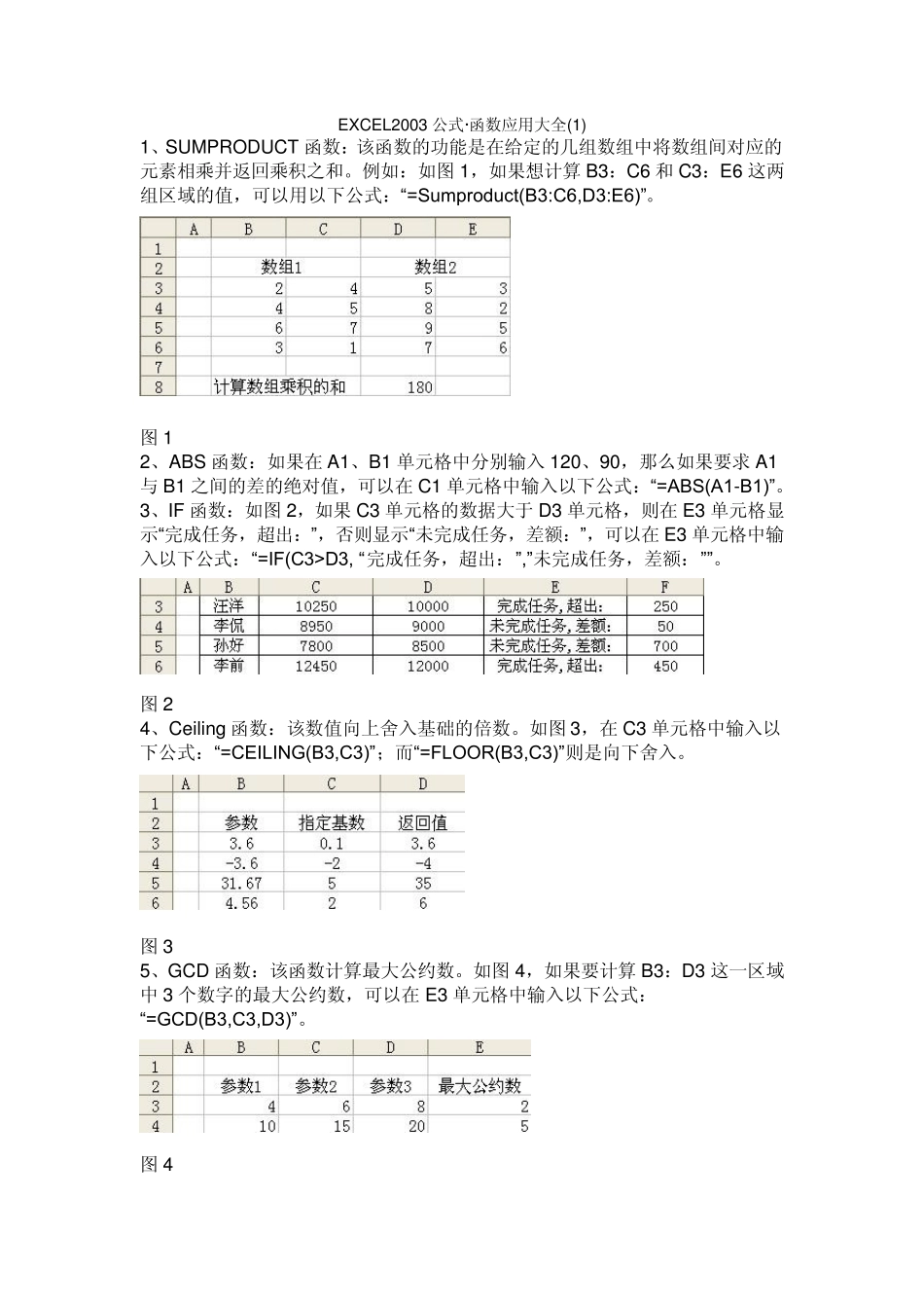 excel函数实例教程_第1页