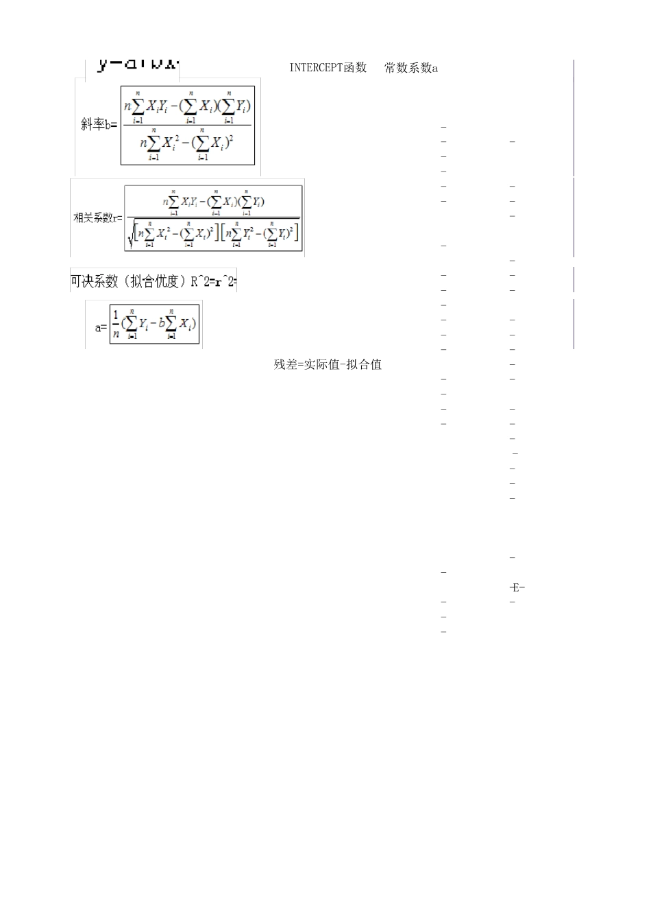 Excel最小二乘法计算一二三维平面度方法总结_第2页