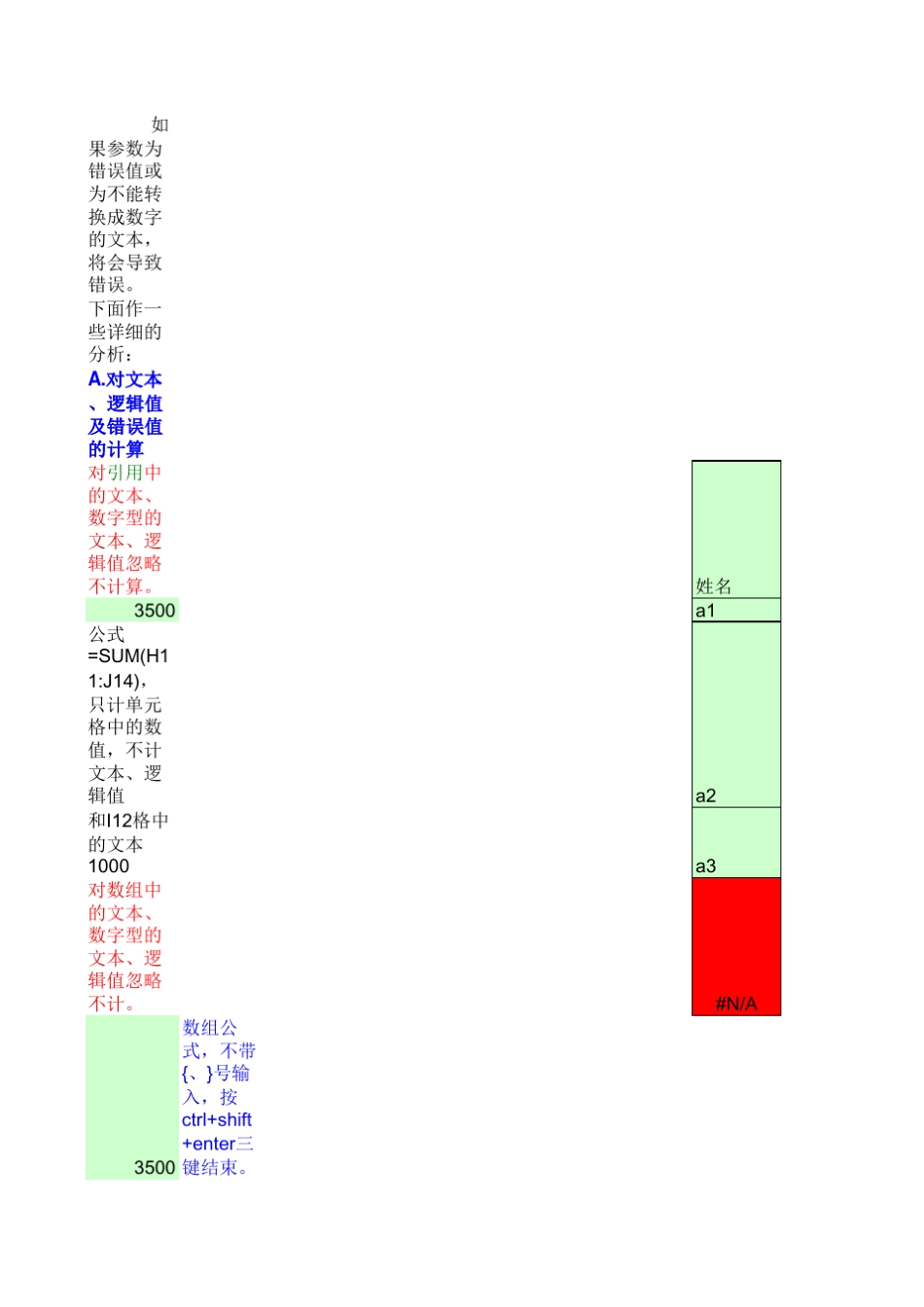 EXCEL的SUM、SUMIF使用方法_第2页