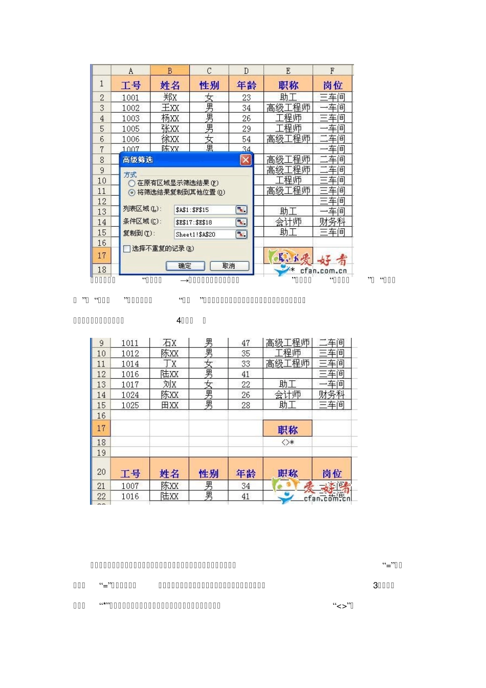 Excel表格高级筛选_第3页