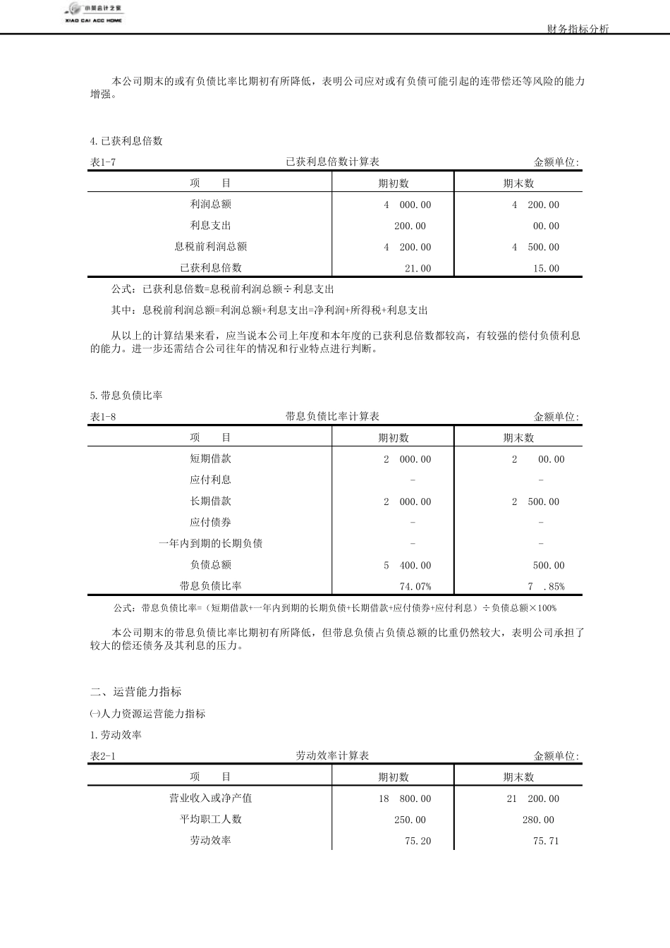 Excel财务报表数据分析模板_第3页
