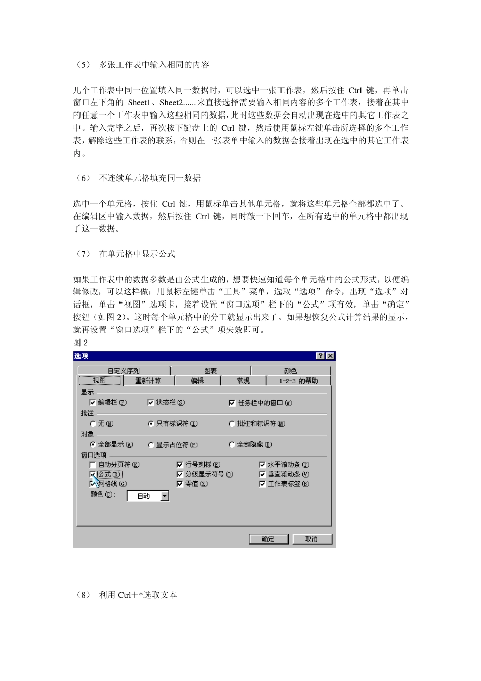 Excel高级使用技巧_第2页