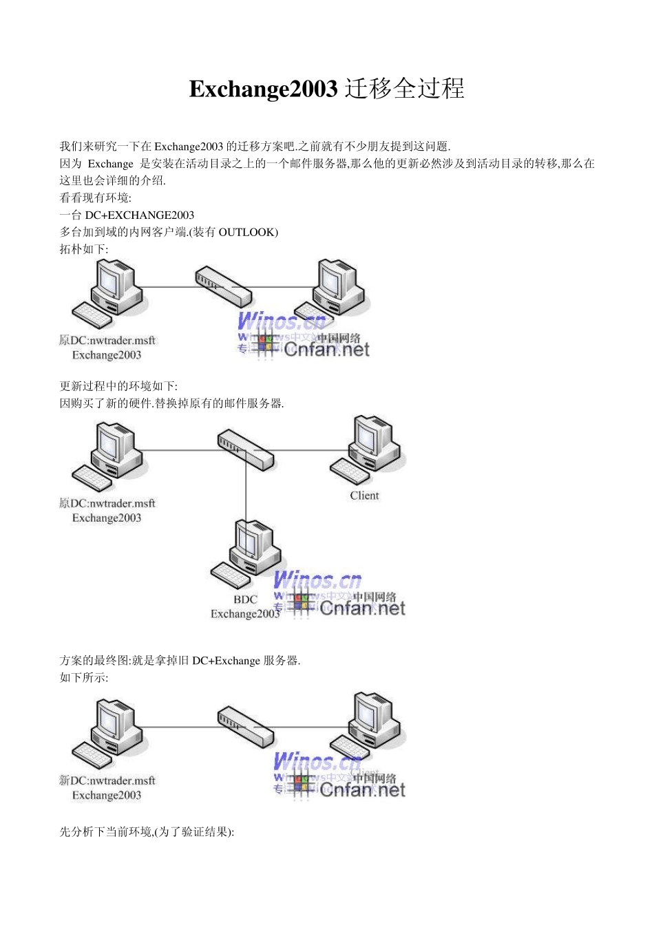 Exchange2003迁移全过程_第1页