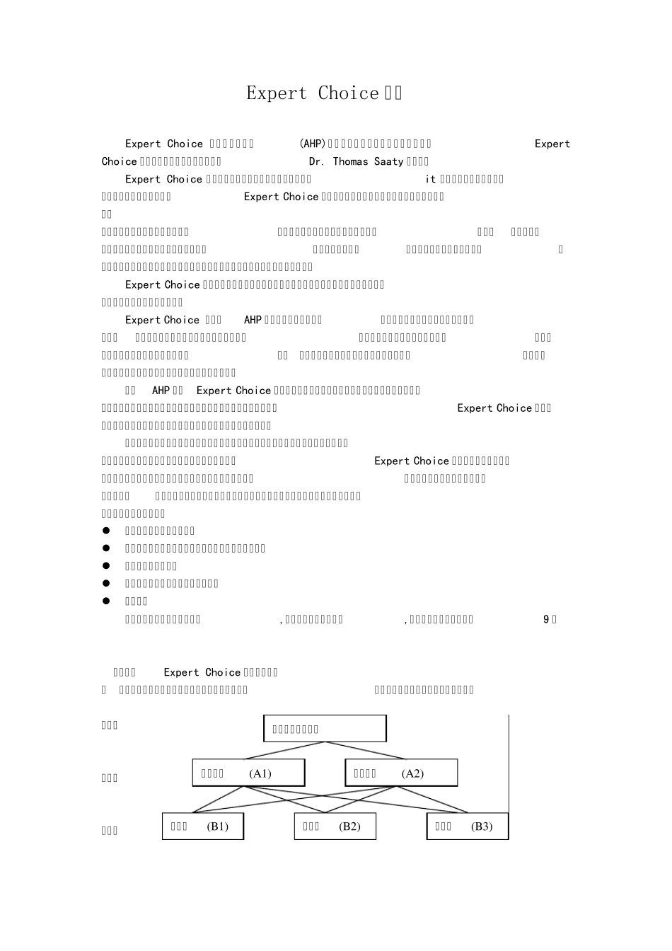 ExpertChoice使用手册_第1页
