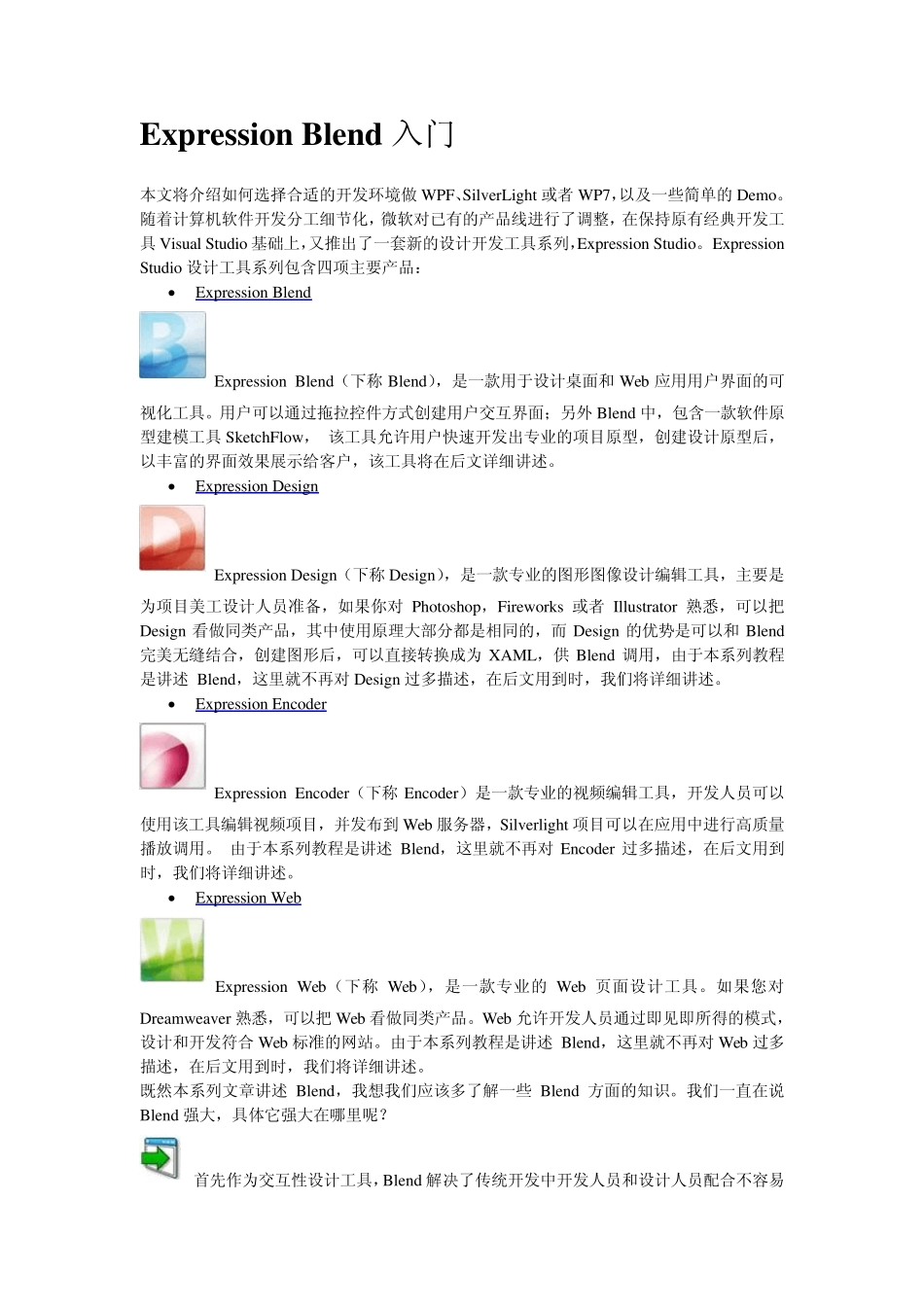 ExpressionBlend入门_第1页