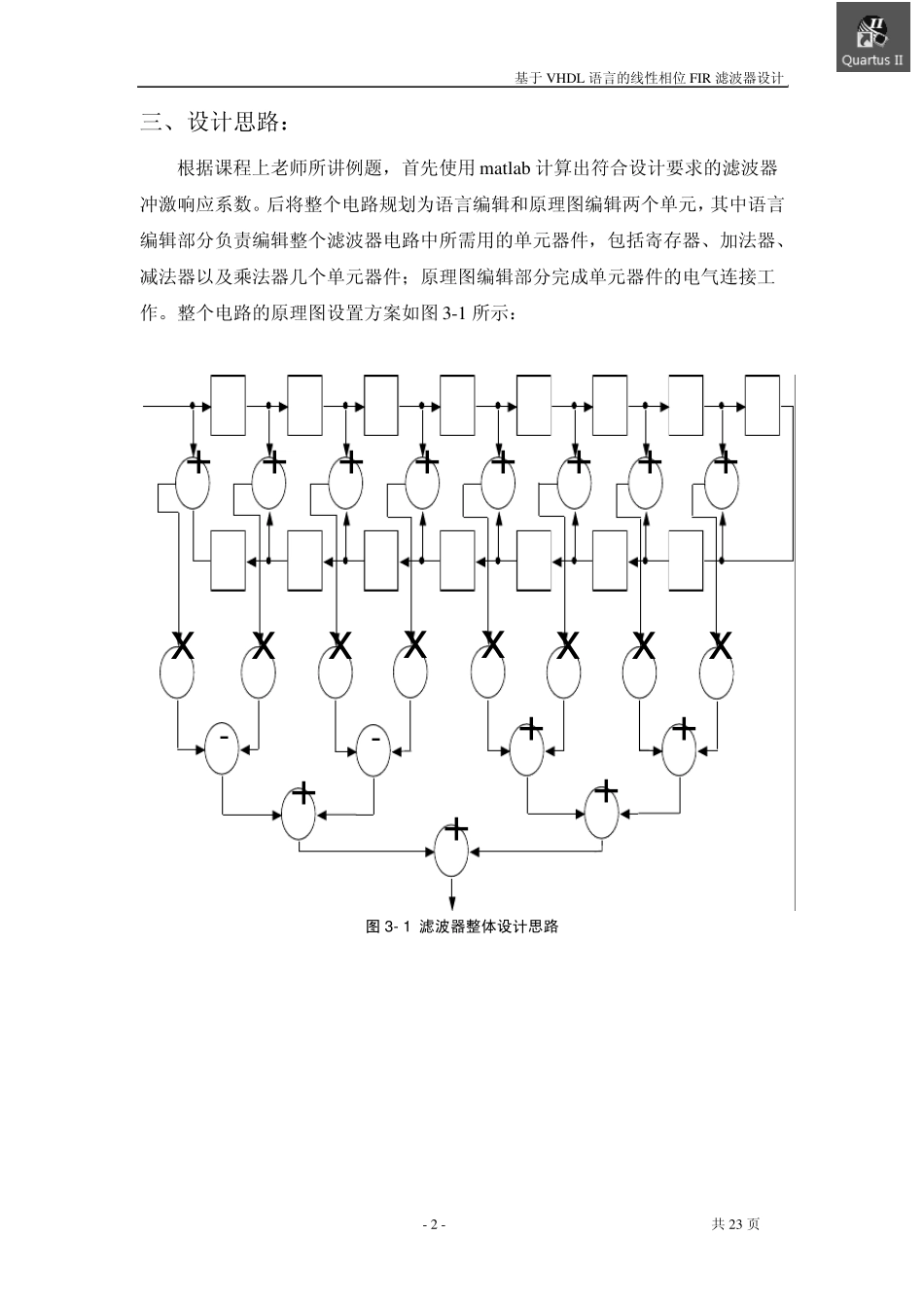 f.i.r.滤波器设计报告_第3页