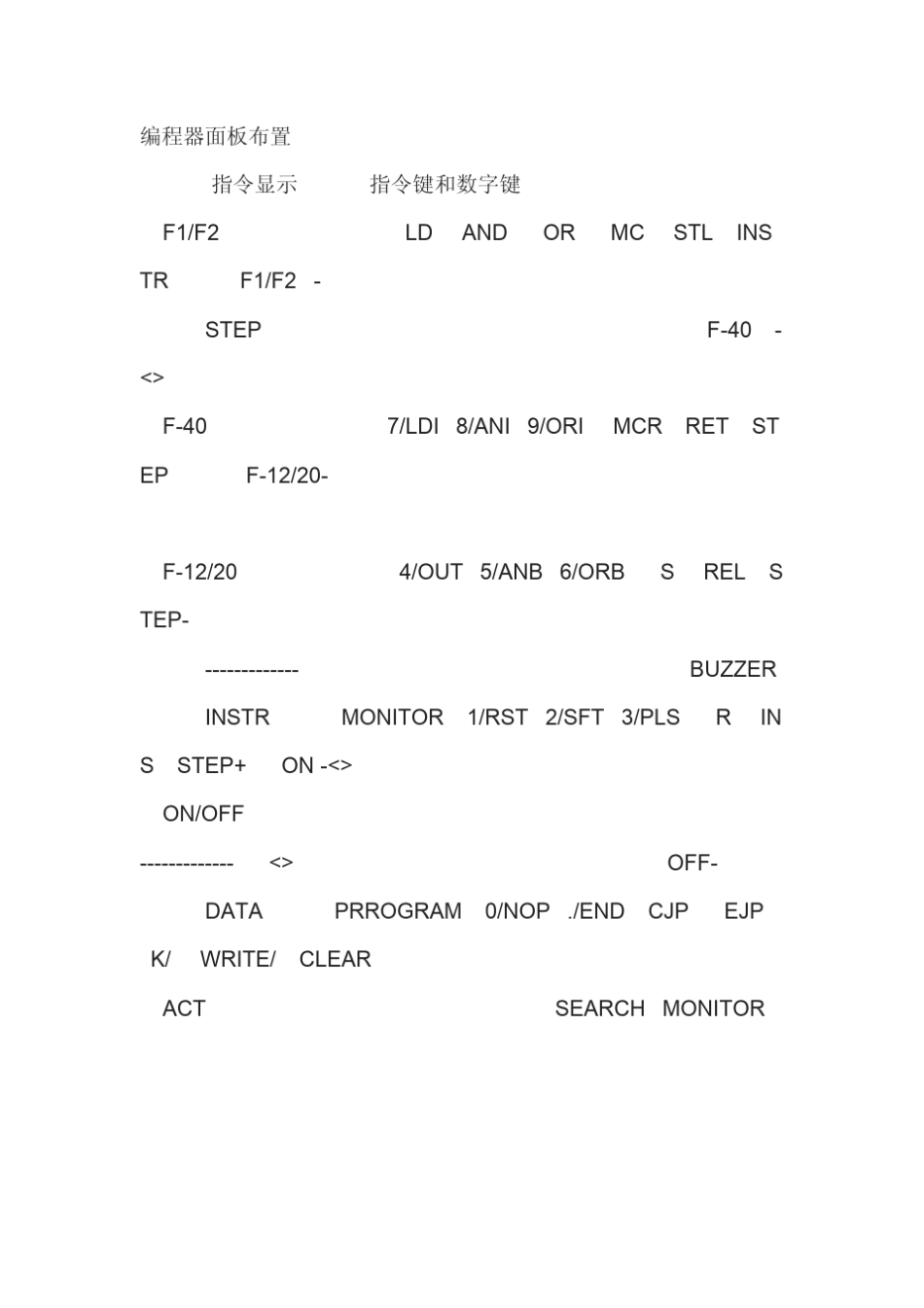 F120P编程器使用手册_第2页