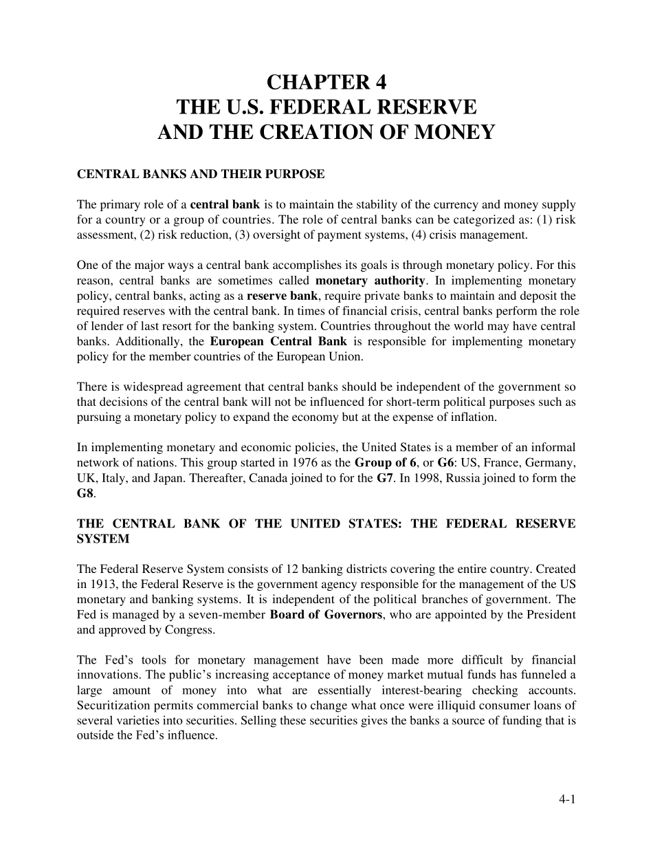 Fabozzi_金融市场与金融机构基础课后答案_第1页