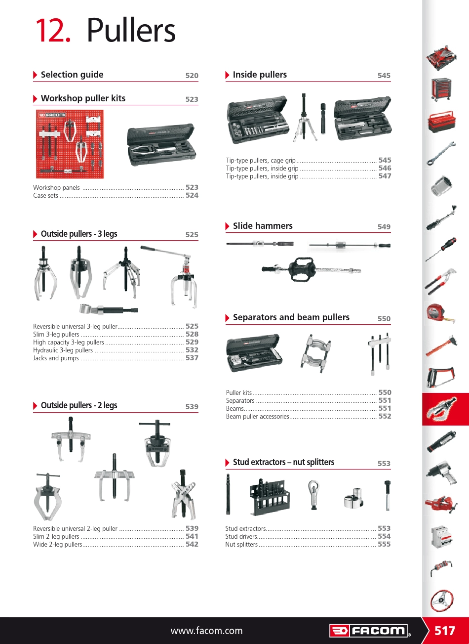 FACOM史丹利工具样本catalogue_12Pullers_第2页