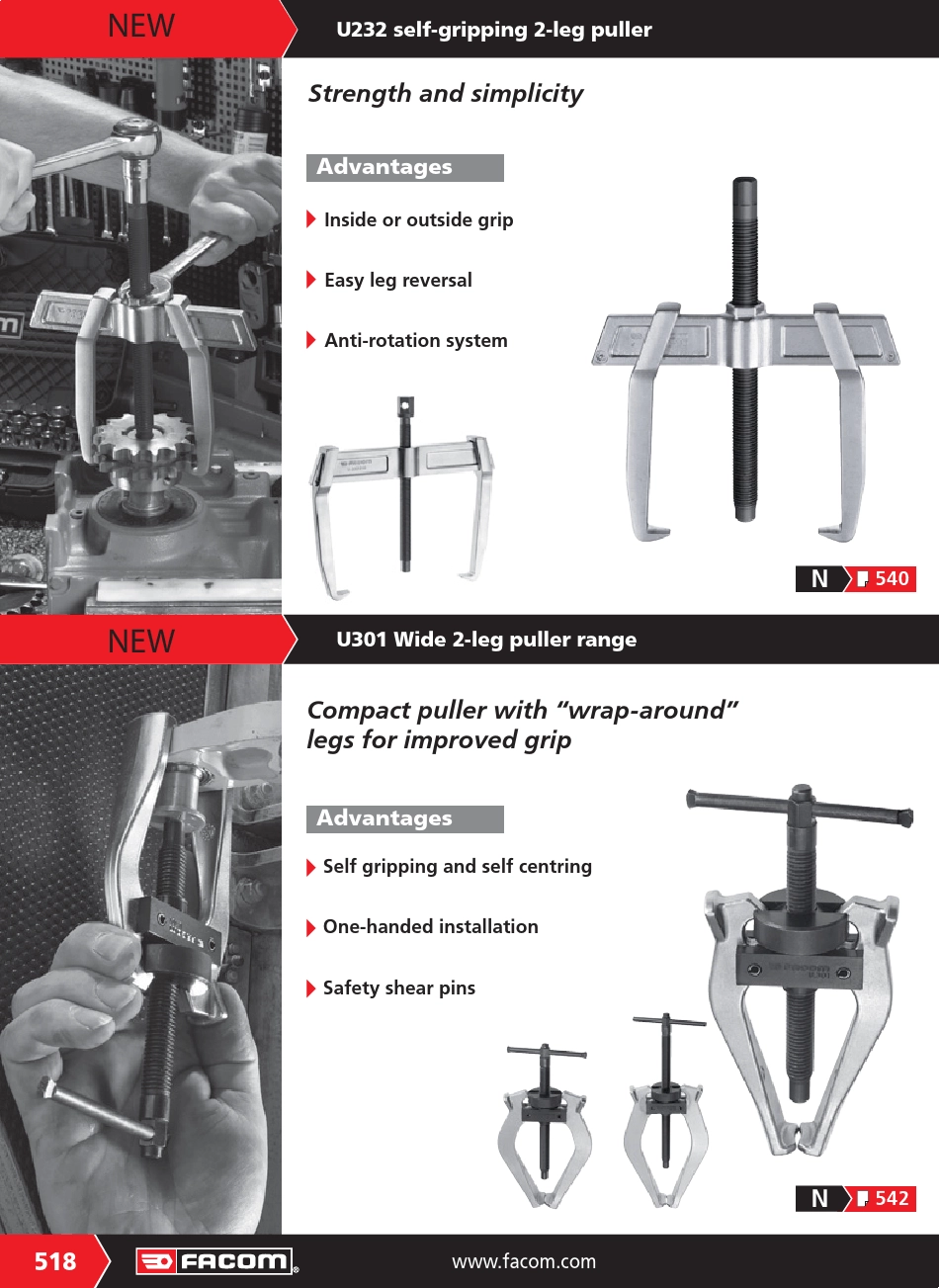 FACOM史丹利工具样本catalogue_12Pullers_第3页