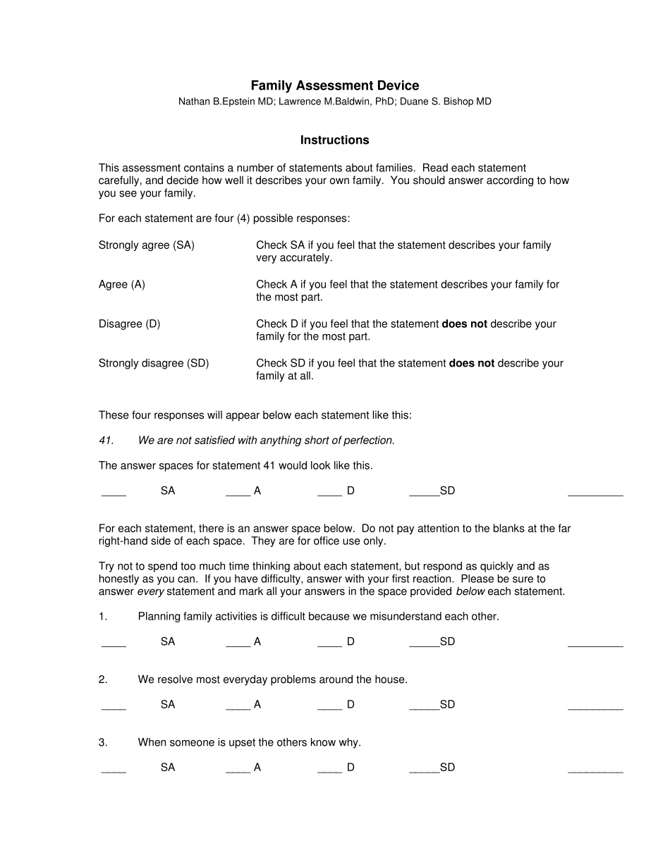 FAD(家庭功能评估问卷英文版)_第1页