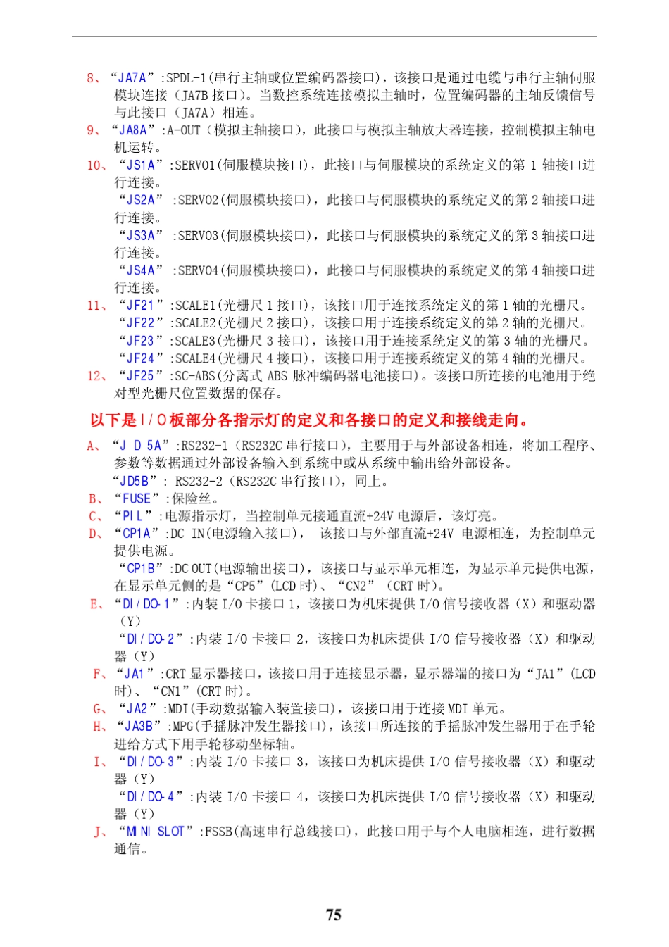 FANUC+维修培训系列资料5FANUC+0iMA系统的硬件及其更换_第3页