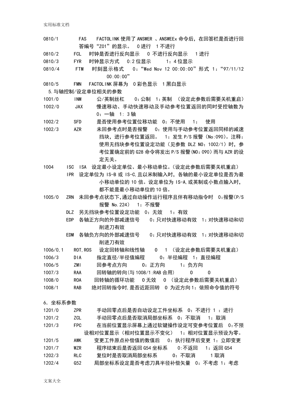 FANUC数控全参数一览表_第2页