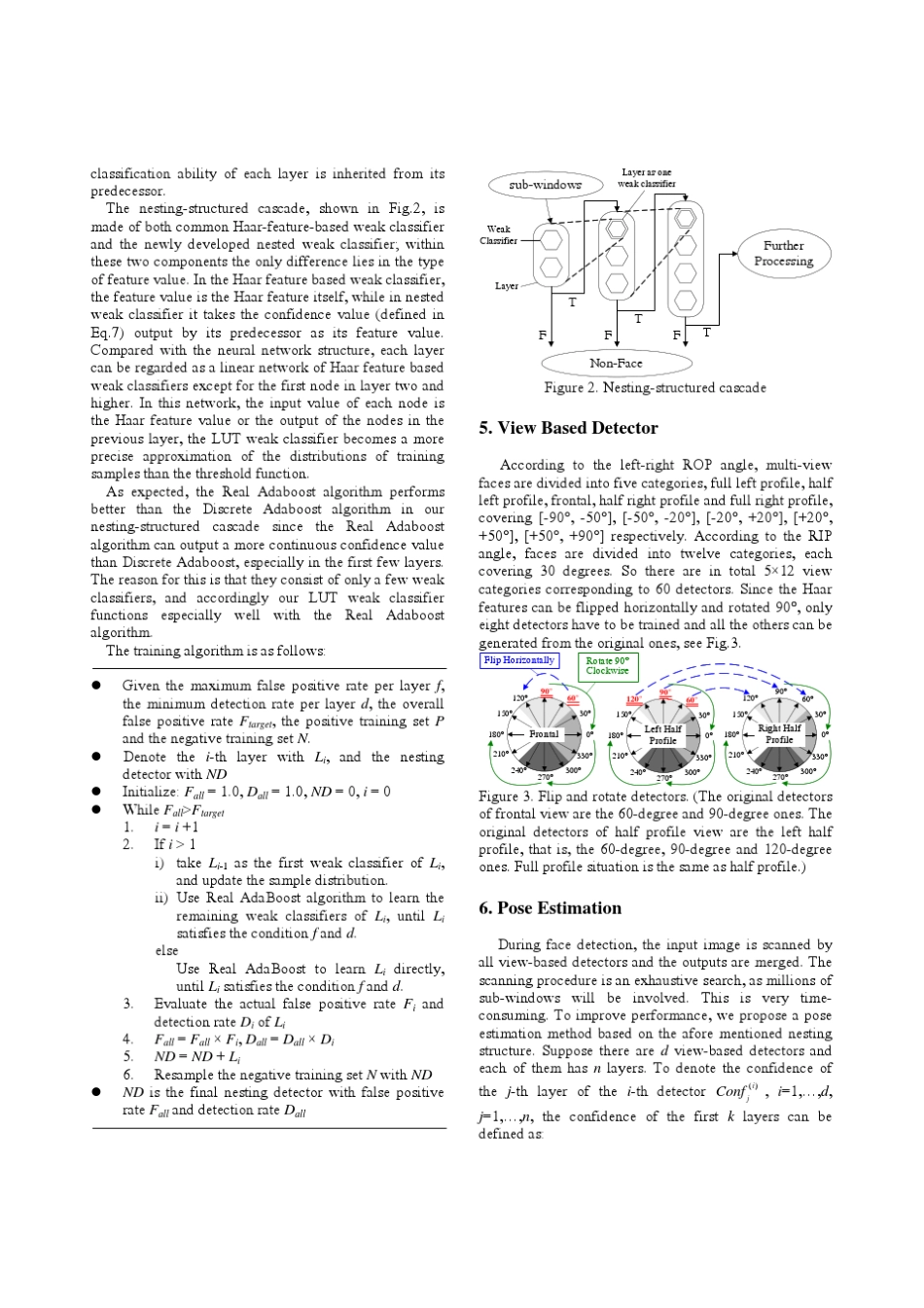 FastRotationInvariantMultiViewFaceDetectionBasedonRealAdaBoost_第3页