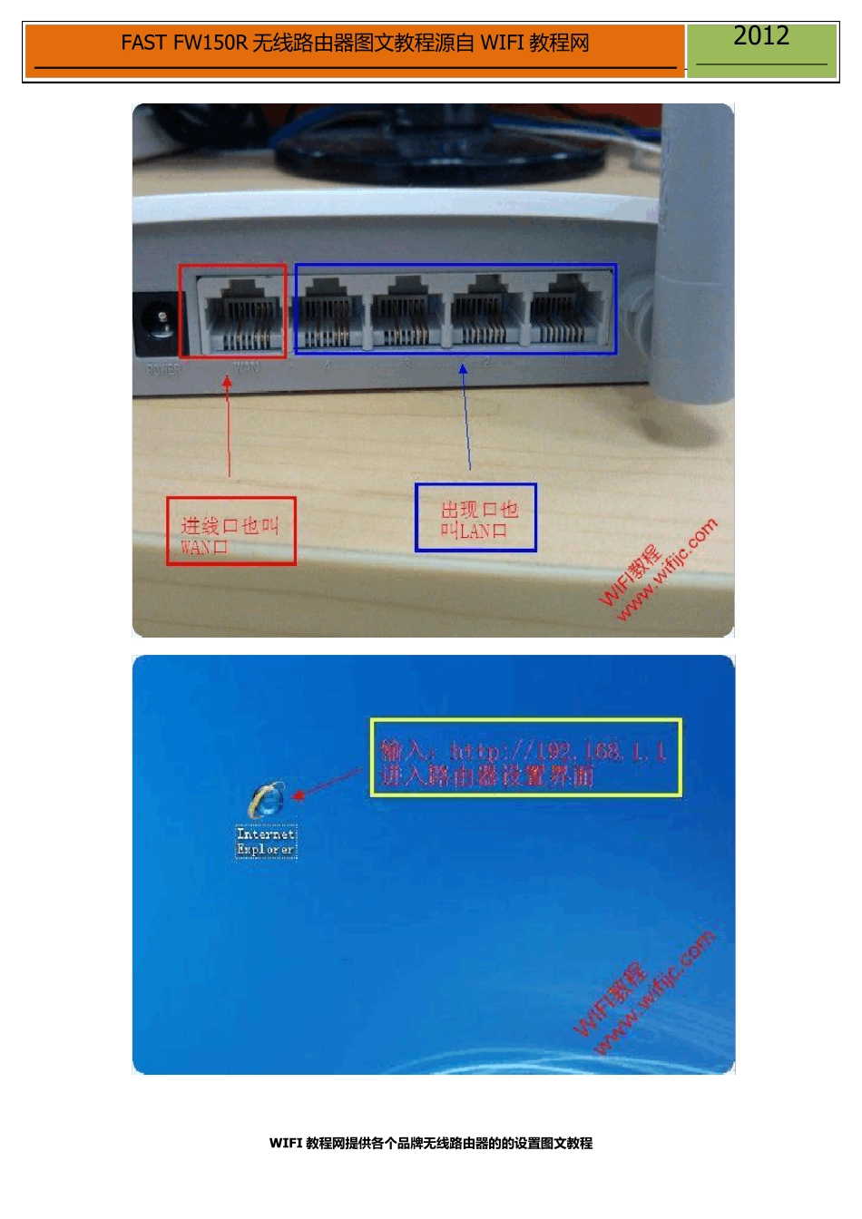 fast无线路由器设置之FW150R设置图文教程_第2页