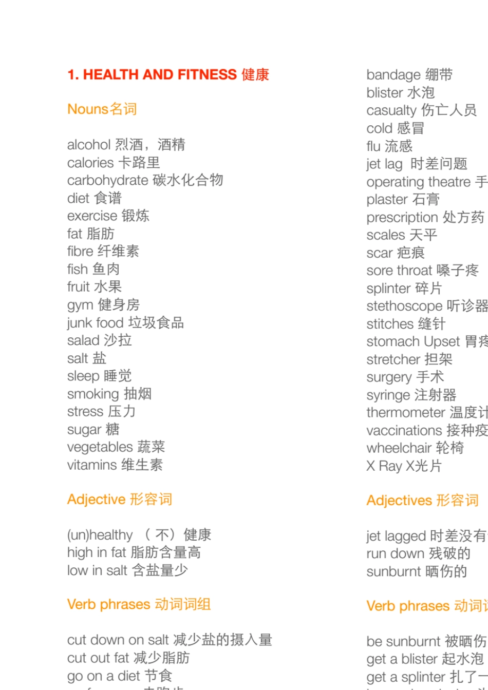 FCE分类词汇表_第2页