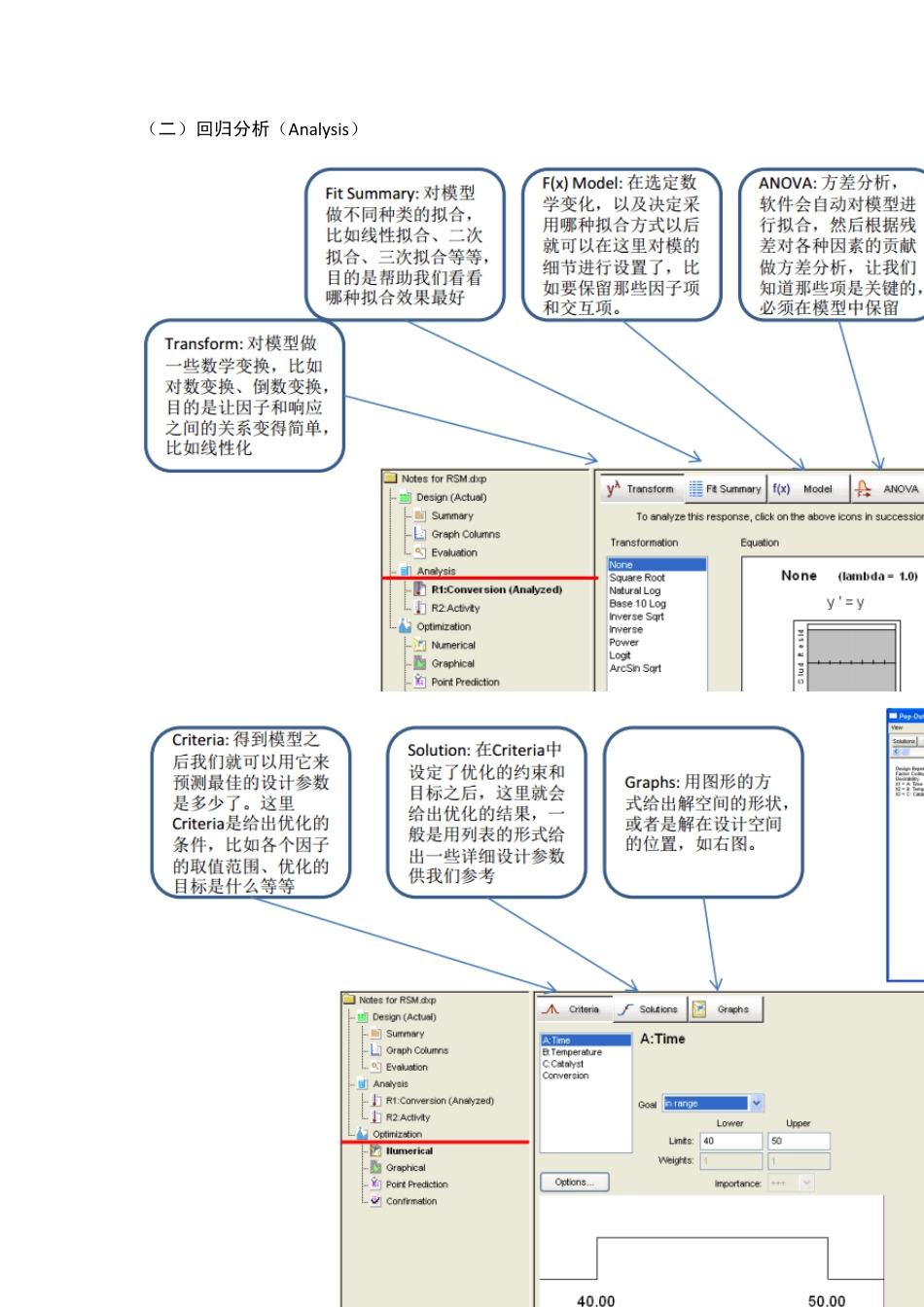 FDA速释片申报资料DOE试验设计DesignExpert教程_第2页