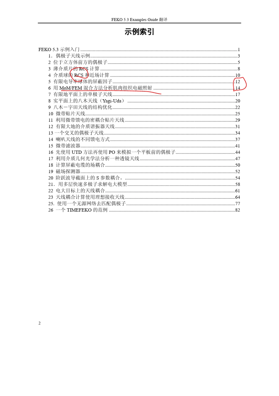FEKO_5.3_示例入门_第2页