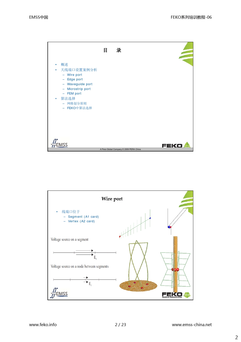 FEKO端口激励方式及算法选择_第2页