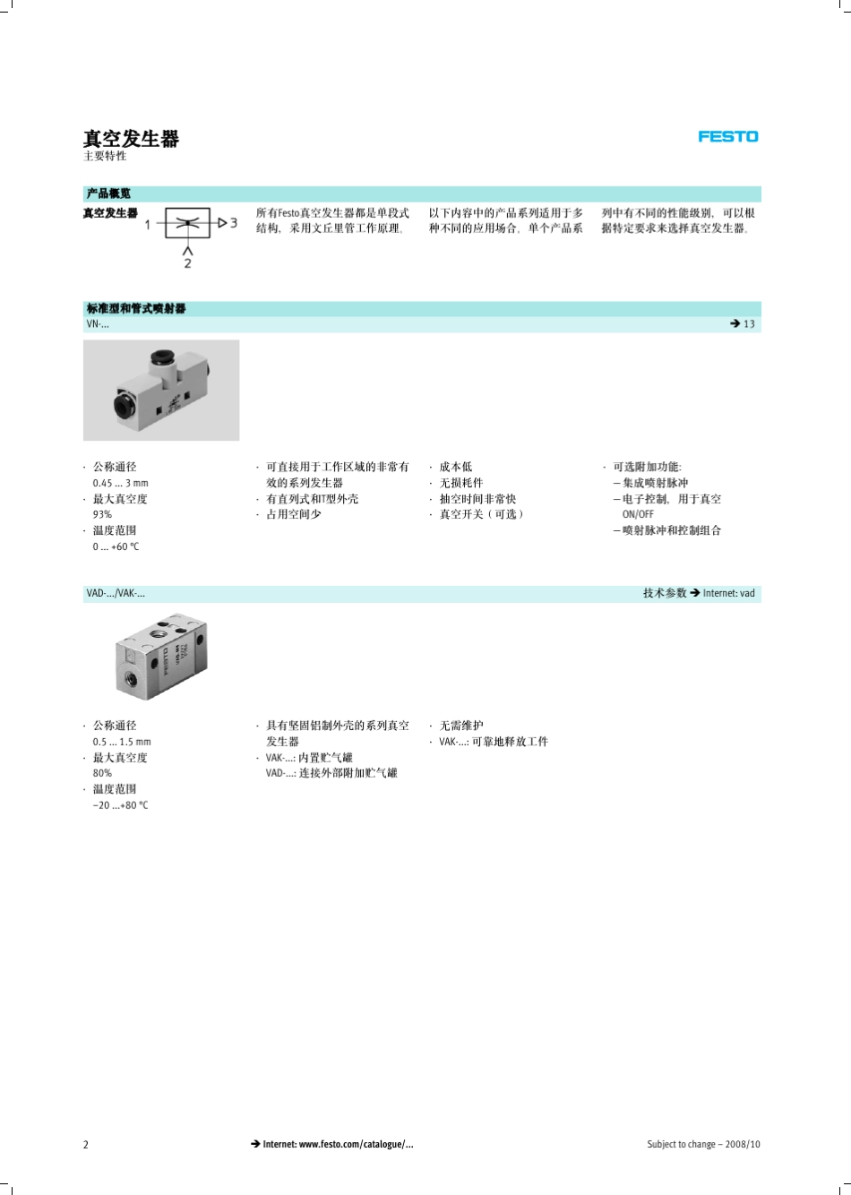 FESTO气动样本_第2页