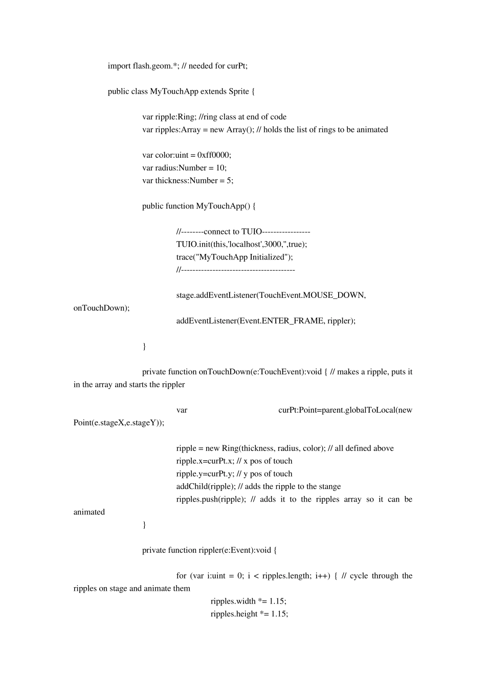 Flash多点触摸屏程序教程_第3页