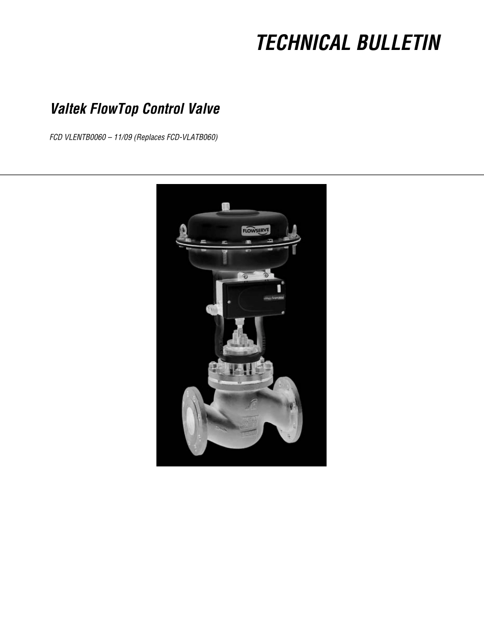 FLOWTOP调节阀样本_第1页