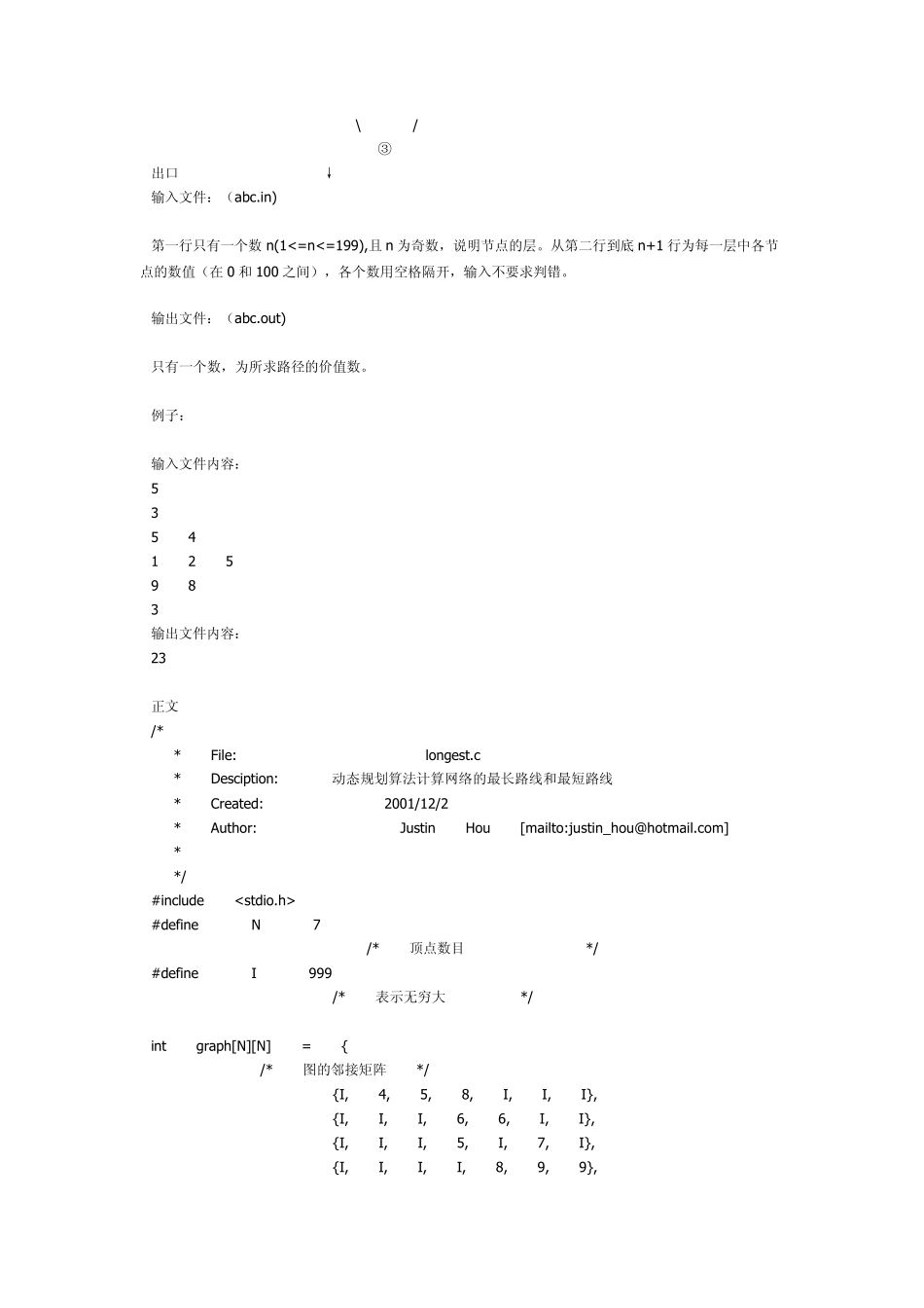 Floyd最短路算法的MATLAB程序_第3页