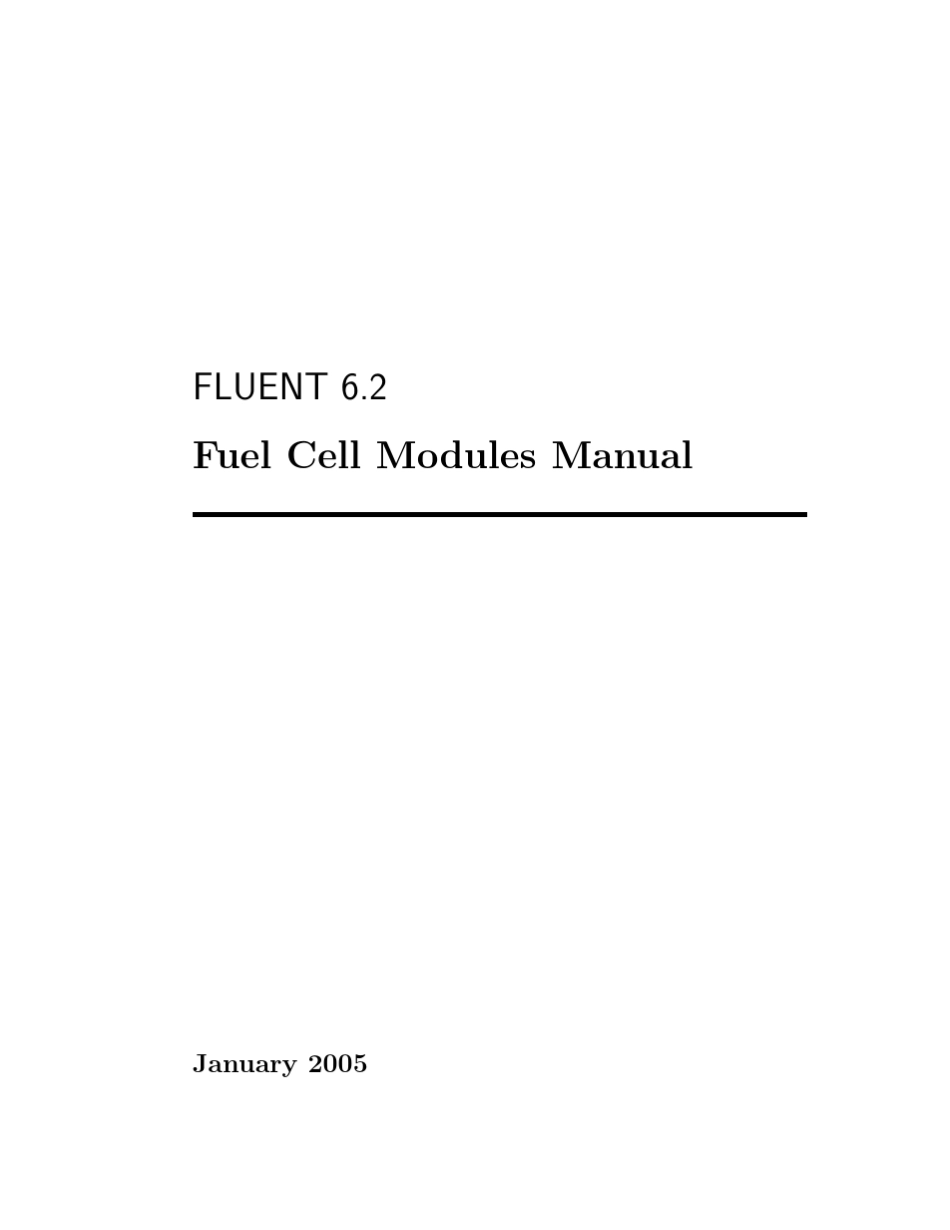 Fluent6.2燃料电池帮助手册_第1页