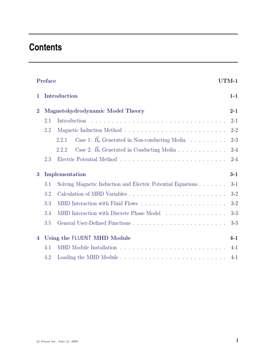 FLUENT6.3Magnetohydrodynamics(MHD)ModuleManual_第3页