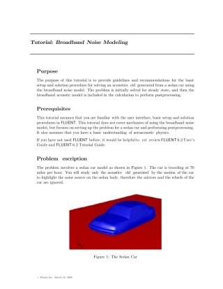 fluent噪声培训资料(中)