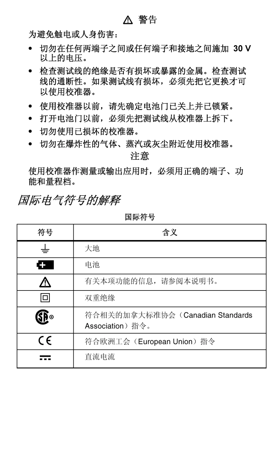fluke705说明书_第2页