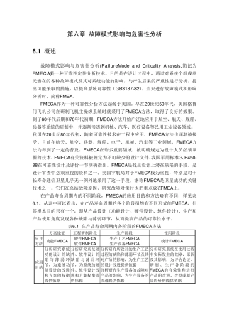 FMECA分析