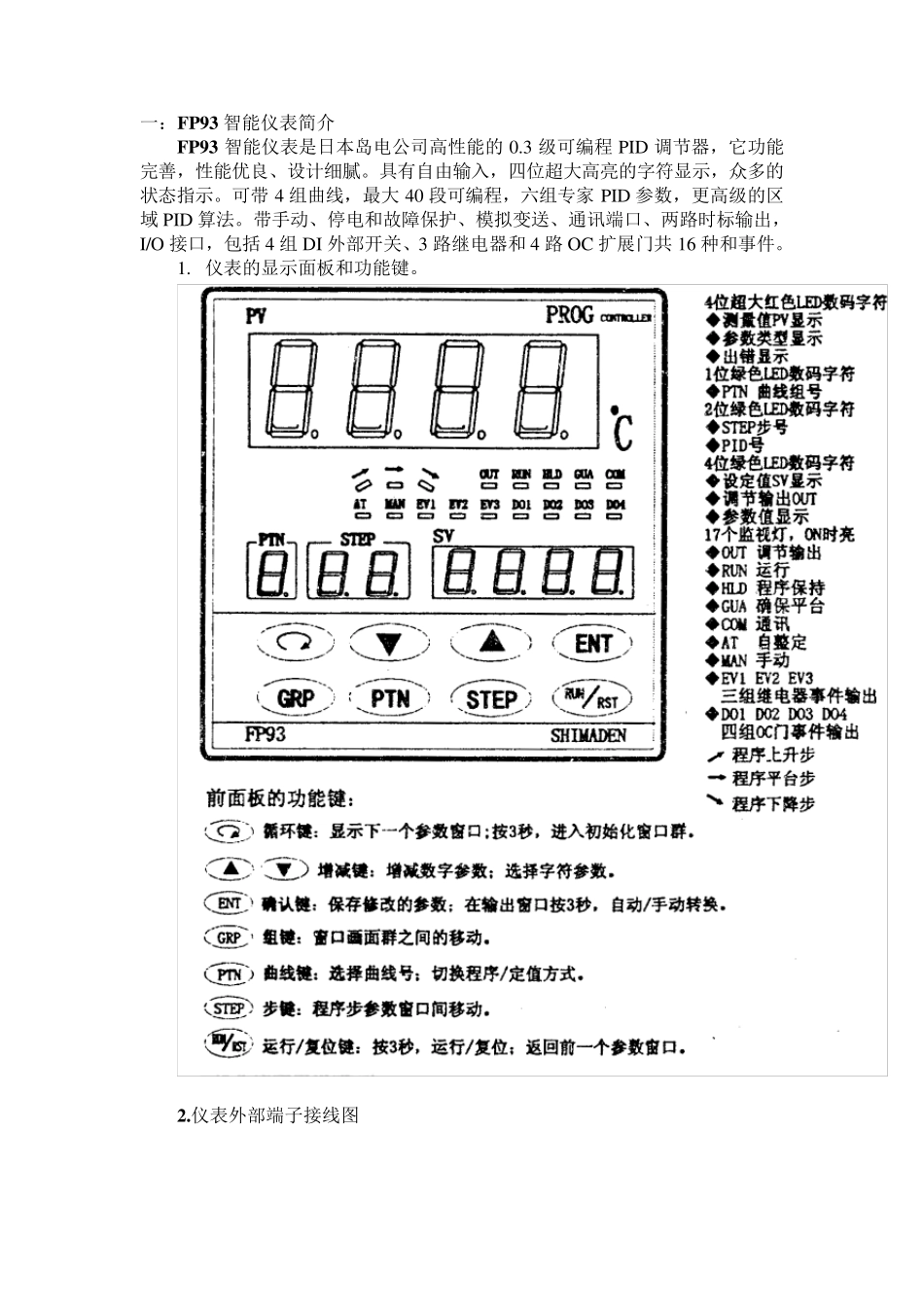 FP93表使用说明书1_第2页