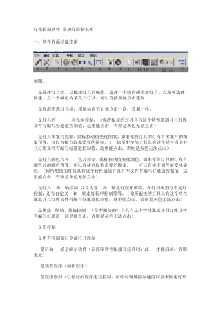FreeStyler灯光控制软件